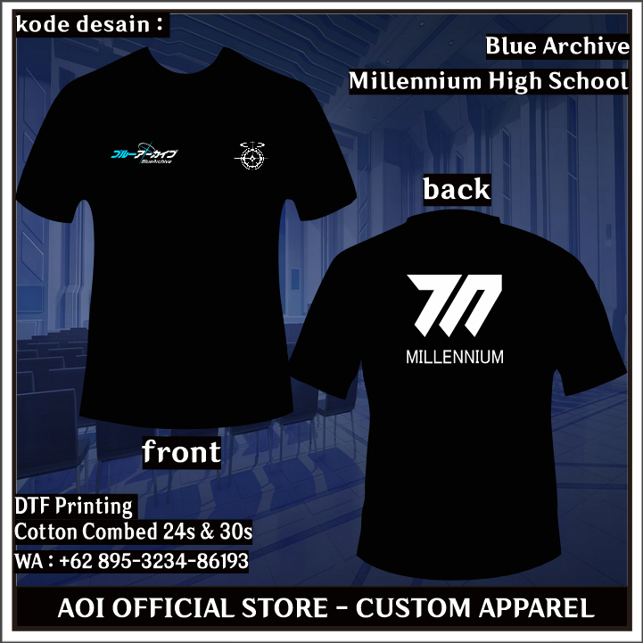 Kaos Millenium Blue Archive
