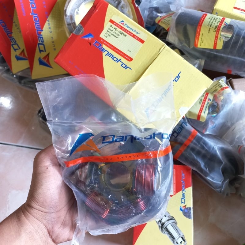SPUL PENGAPIAN CDI KOMPLIT VESPA PX EXCLUSIVE EXCEL DANMOTOR
