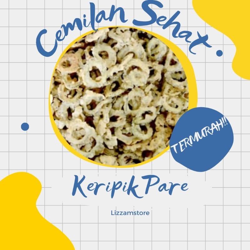 

KERIPIK PARE CRISPY, RENYAH DAN SEHAT 250 gr