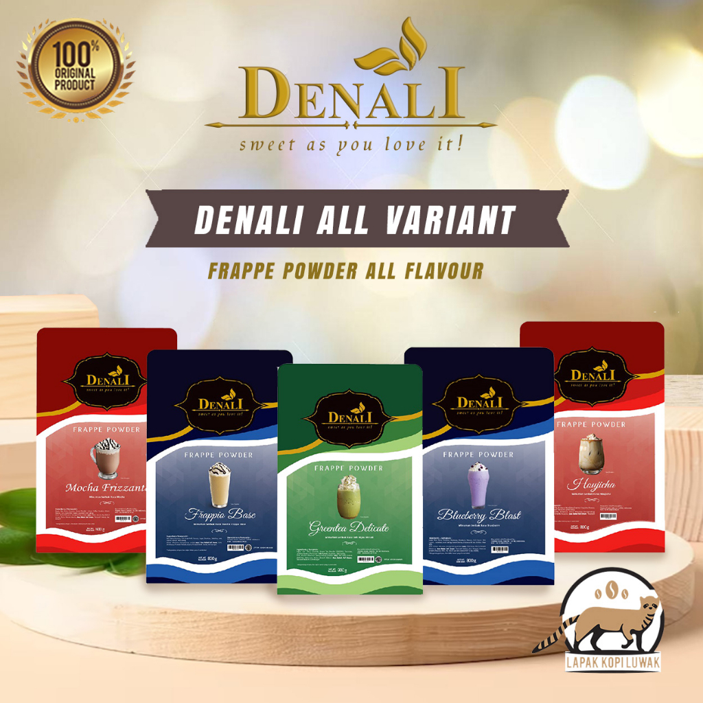 

Denali Powder All Variant - Red Velvet, Matcha, Cocoa Signature, Taro, Dark Cocoa, Avocado