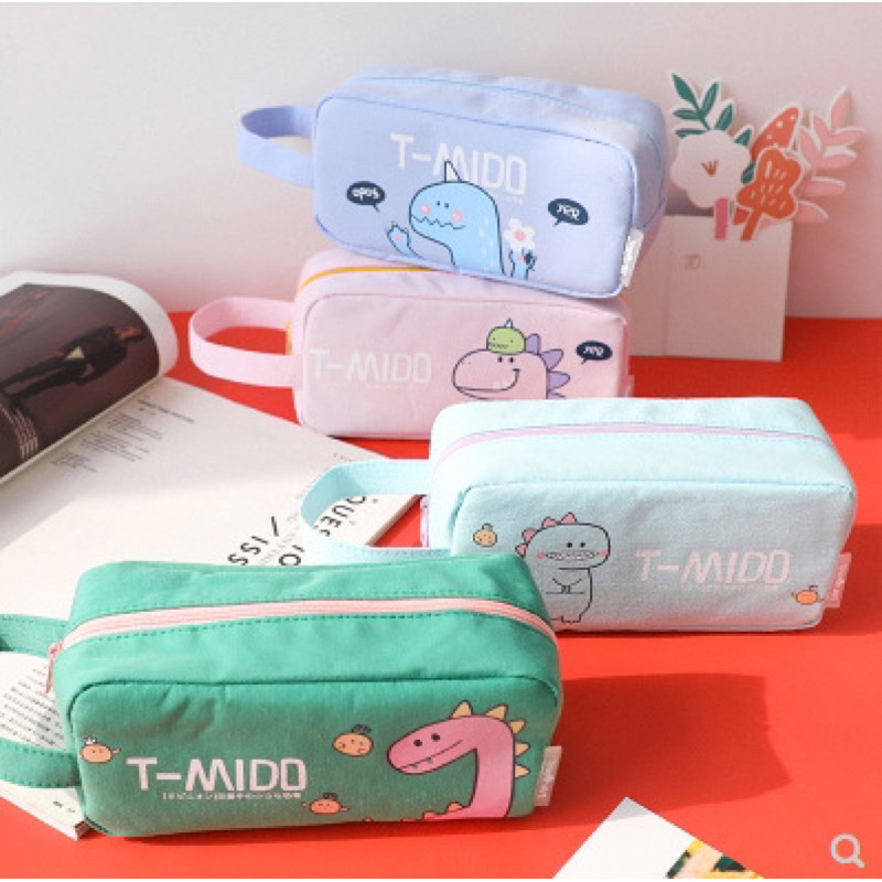

Kotak pensil lucu karakter / kapasitas besar / tempat pensil import