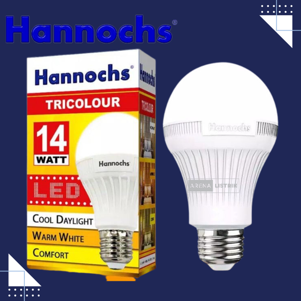 Hannochs Lampu LED Tiga Warna 10 Watt Hannochs Tricolour LED 10 Watt LED HANNOCHS TIGA WARNA 14W 14 