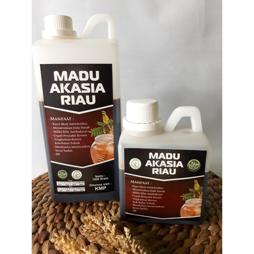 

Madu Akasia Riau 1 kg & 500 gr