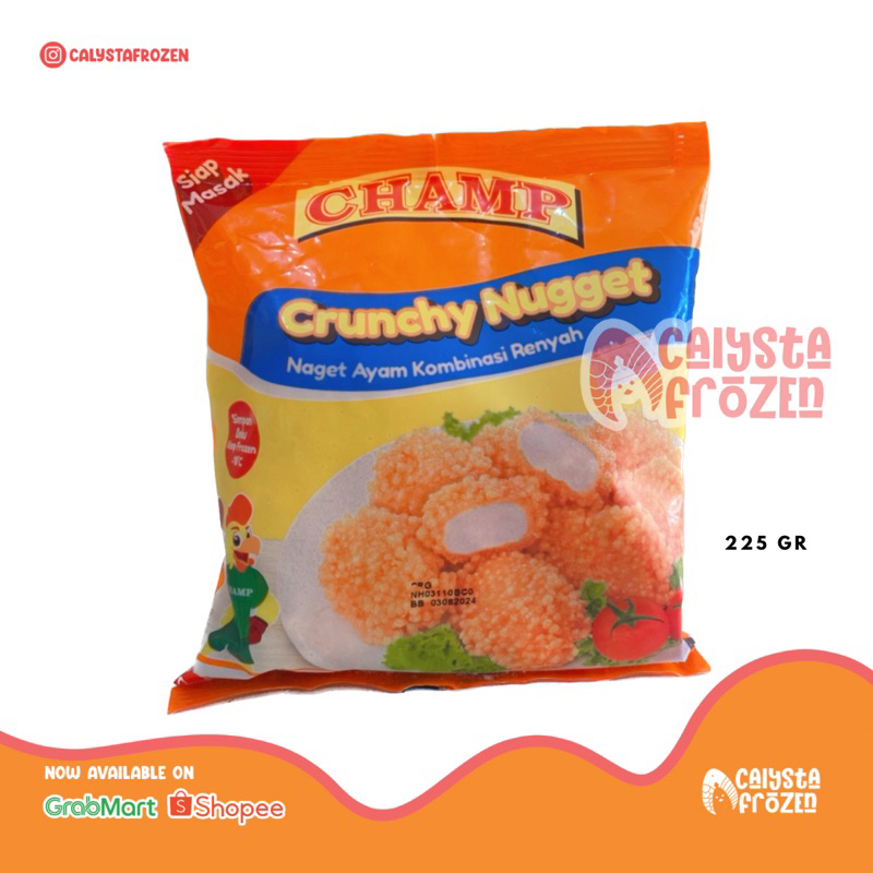 

Champ nuget crunchy 225gr