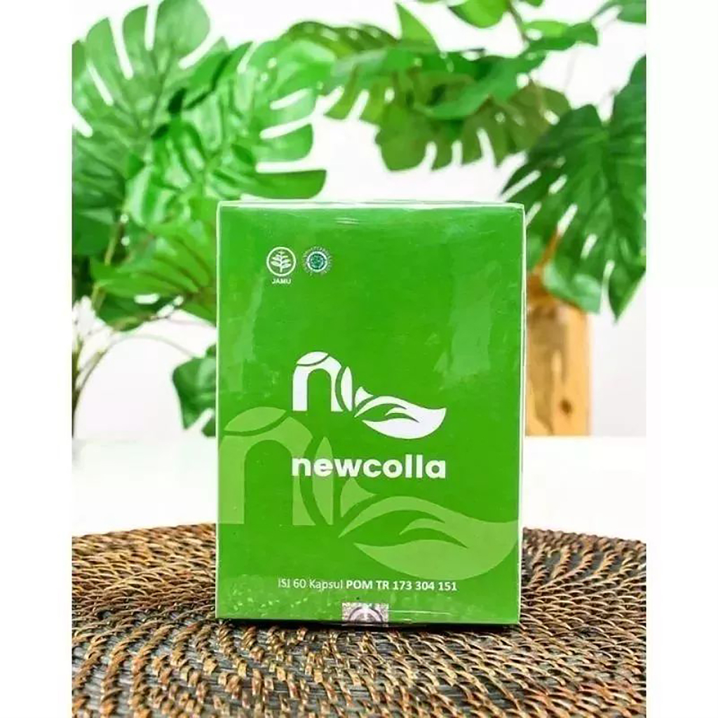 Newcolla collagen original penghilang flek pencerah wajah kusam wanita glowing oroginal bpom.