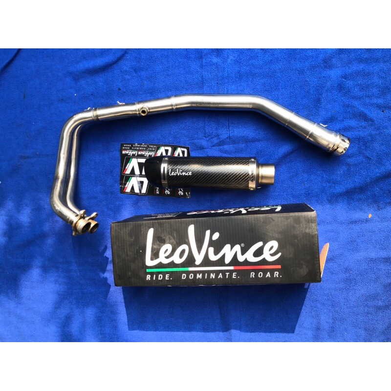 knalpot leovince new ninja 2018up, leovince ninja 2018up, knalpot leovince