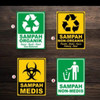 

Stiker Sampah ORGANIK NON ORGANIK MEDIS NON MEDIS - SAMPAH ORGANIK