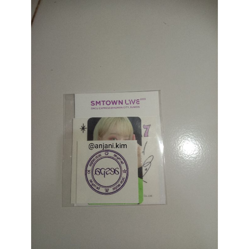 (Ready, Sealed) AESPA WINTER - SMCU AR TATTOO STICKER SET