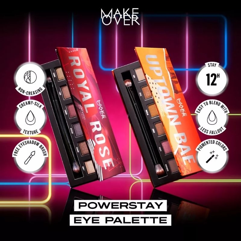 MAKEOVER Powerstay Eyeshadow Palette