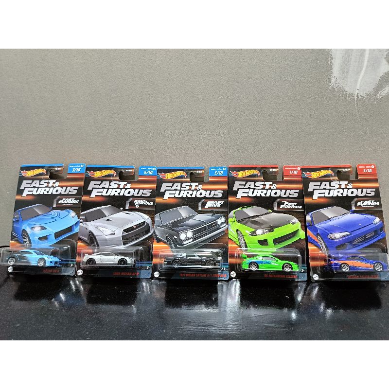 hot Wheels fast and furious 2023, isi 5