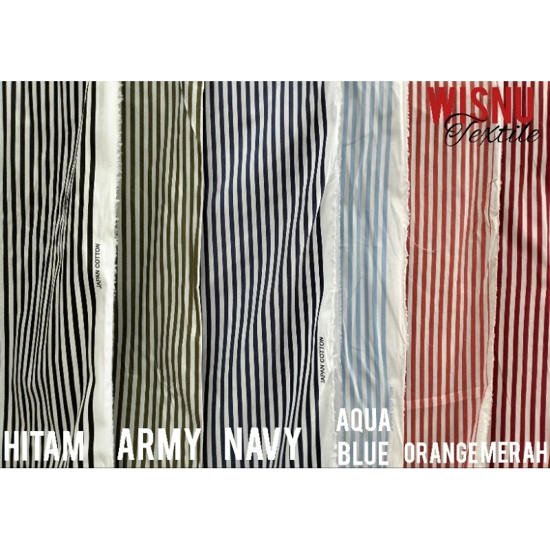 KATUN JEPANG MOTIF GARIS-GARIS KECIL