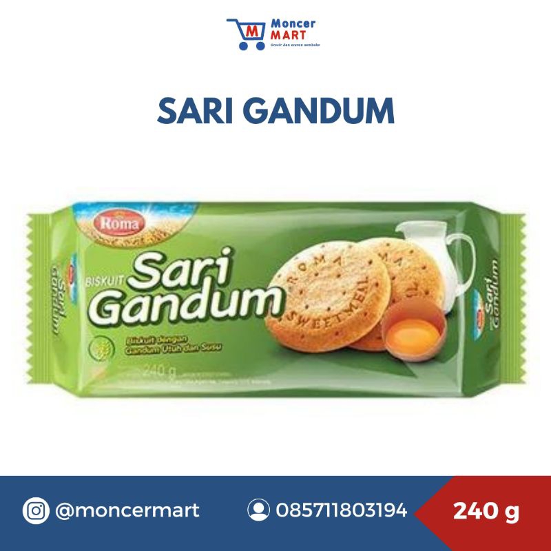 

Roma Sari Gandum Family Pack 240g