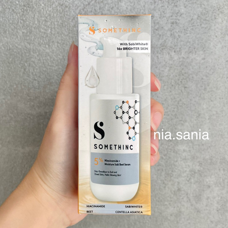 Somethinc 5% Niacinamide + Moisture Sabi Beet Serum 40 ml FULL SIZE TERMURAH