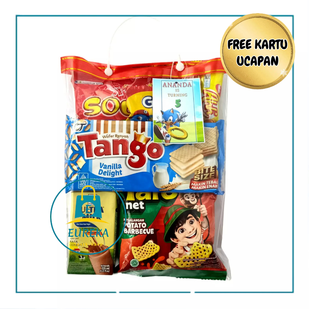 

Paket Snack Ulang Tahun Anak (Paket 13) / Paket Parcel Ulang Tahun Anak / Paket Bingkisan Ulang Tahun Anak / Paket Hampers Ulang Tahun Anak / Snack Ultah Anak / Parcel Ultah Anak / Bingkisan Ultah Anak / Hampers Ultah Anak