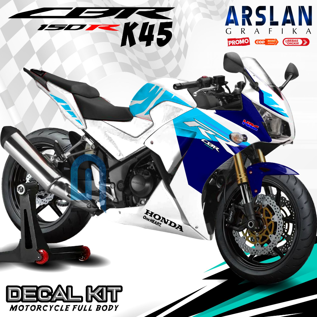 TERBARU Decal CBR K45 LOKAL CONCEPT CBR 1000 Full Body Stiker CBR K45 LOKAL CONCEPT CBR 1000 Full Bo