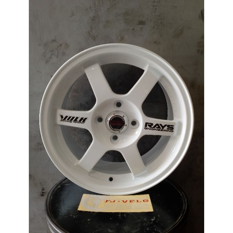 Velg Te37 ring 15 cocok buat Brio Agya Ayla free city dll