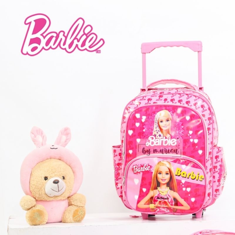 Tas Troli Anak Barbie Tas anak barbie tas berbie anak perempuan ,Tas sekolah anak