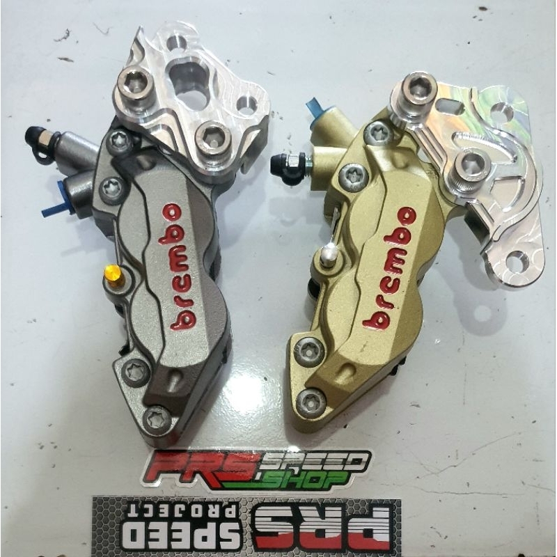 braket kaliper 4p axial brembo rxking new old rxz rx king 300mm 300