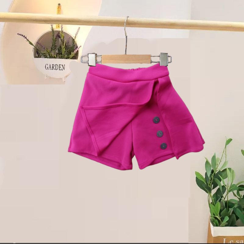 Rok celana anak perempuan Rocela Tartan 1-5th