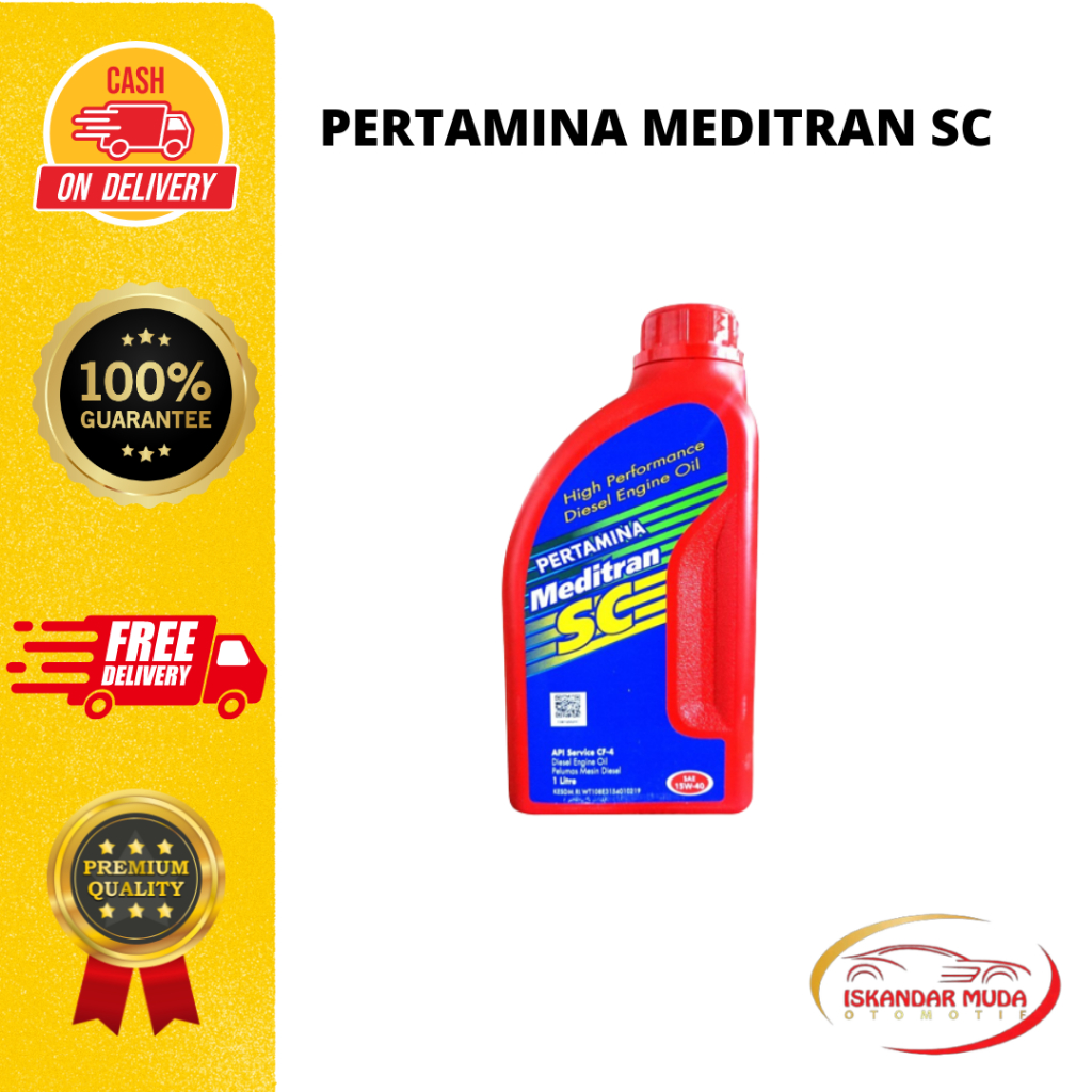 Oli Mobil PERTAMINA MEDITRAN SC Berkualitas