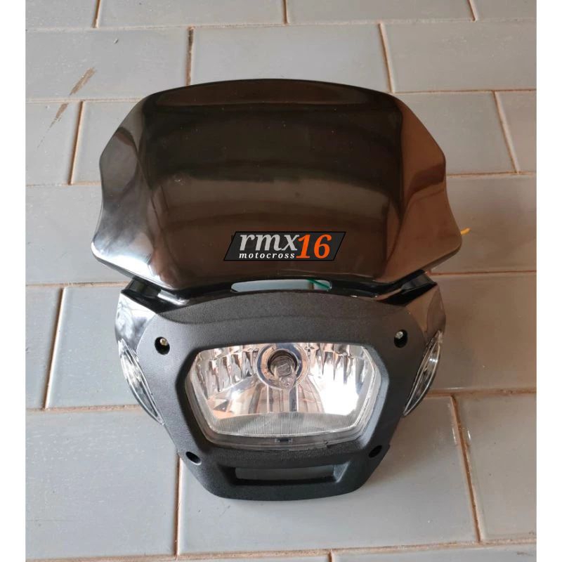 Headlamp trail old Reflektor Batok Lampu depan trail jadul ts jadul ts 125 trail vintage