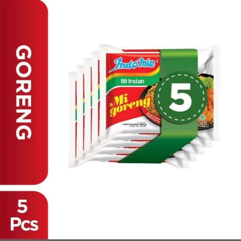 

Mie indomie goreng 5pcs Malang Jawa Timur