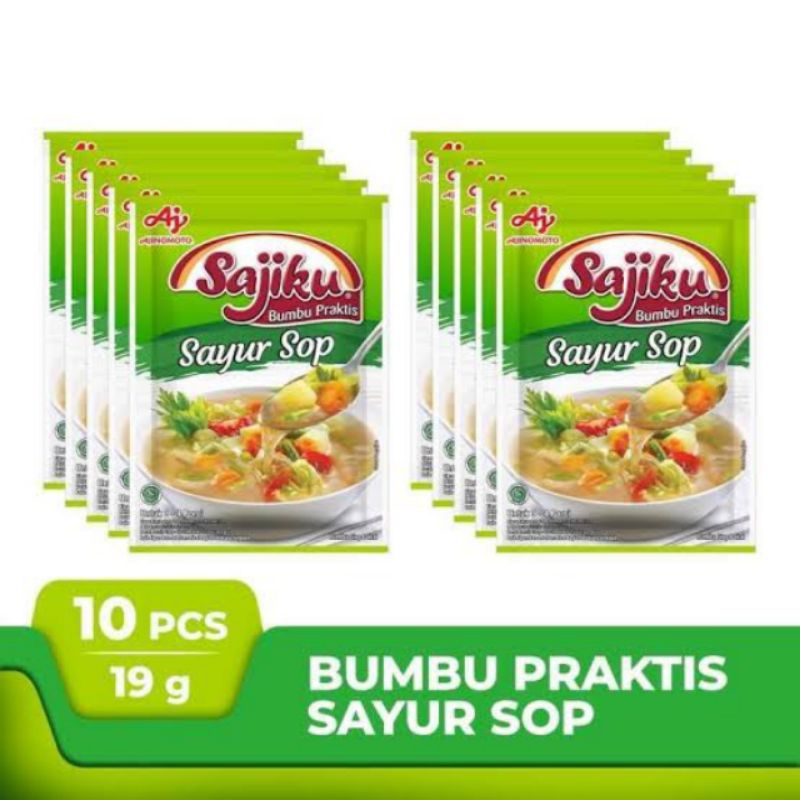 

Sajiku Bumbu Praktis Sayur Sop 10x19g