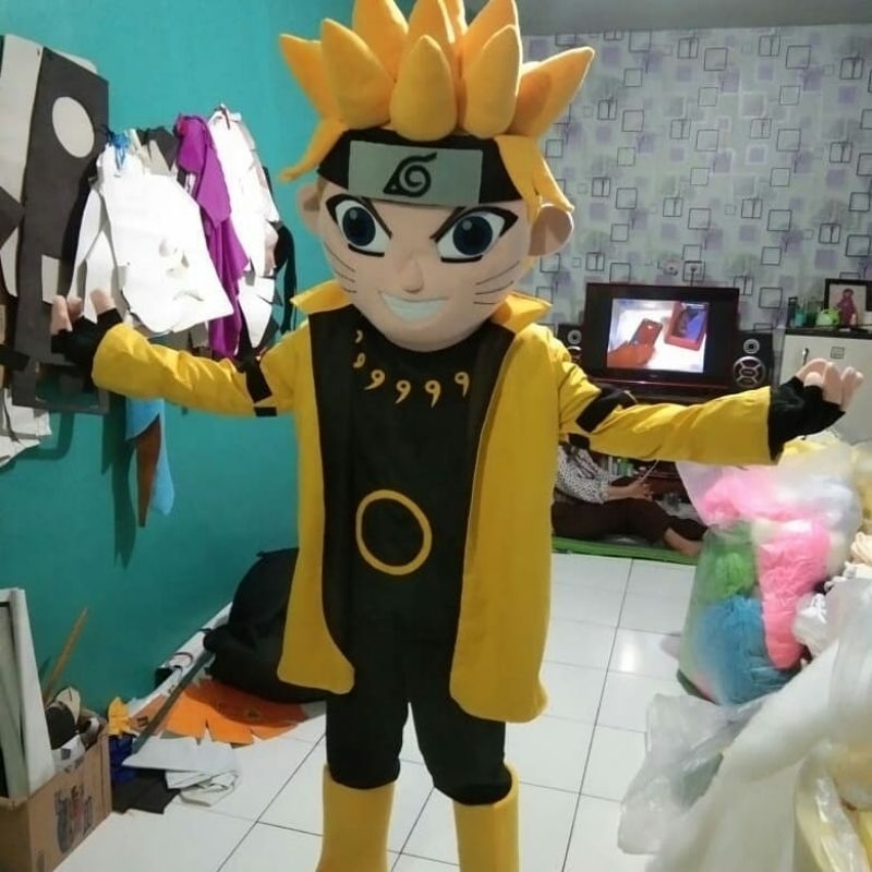 KOSTUM BADUT NARUTO KAKASHI SASUKE