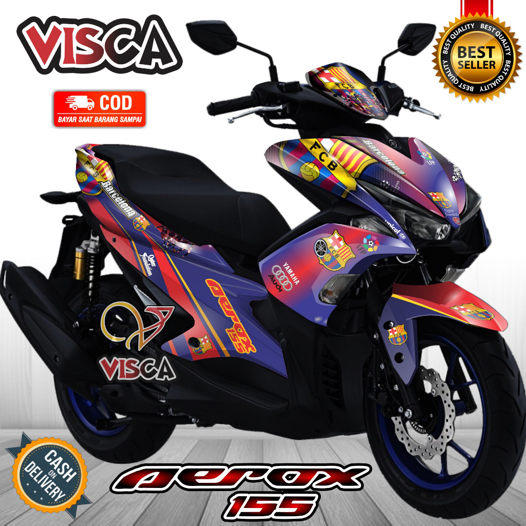 Decal Aerox 155 Old Full Body Stiker Aerox 155 Old Keren Striping Aerox 155 Old Variasi Decal Hologr