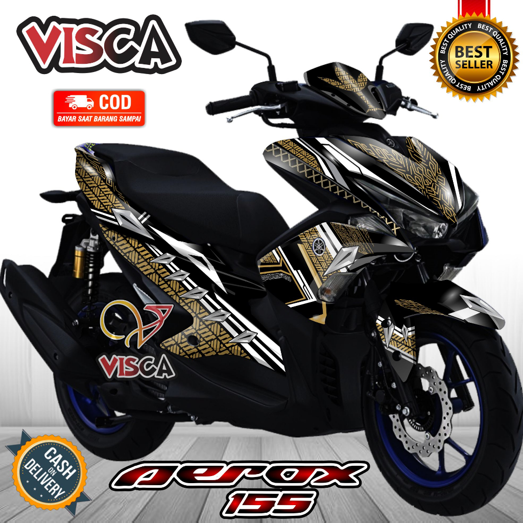 Decal Aerox 155 Old Full Body Stiker Aerox 155 Old Keren Striping Aerox 155 Old Variasi Decal Hologr