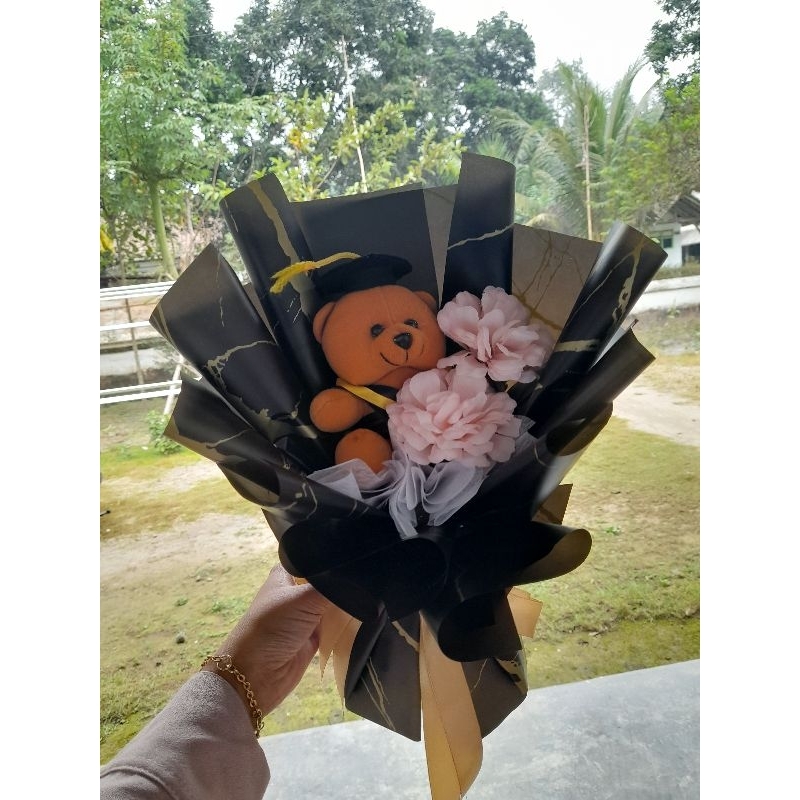 

buket boneka wisuda