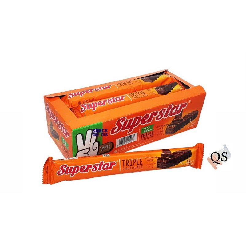 

Superstar Triple Chocolate 1box isi 12pcs