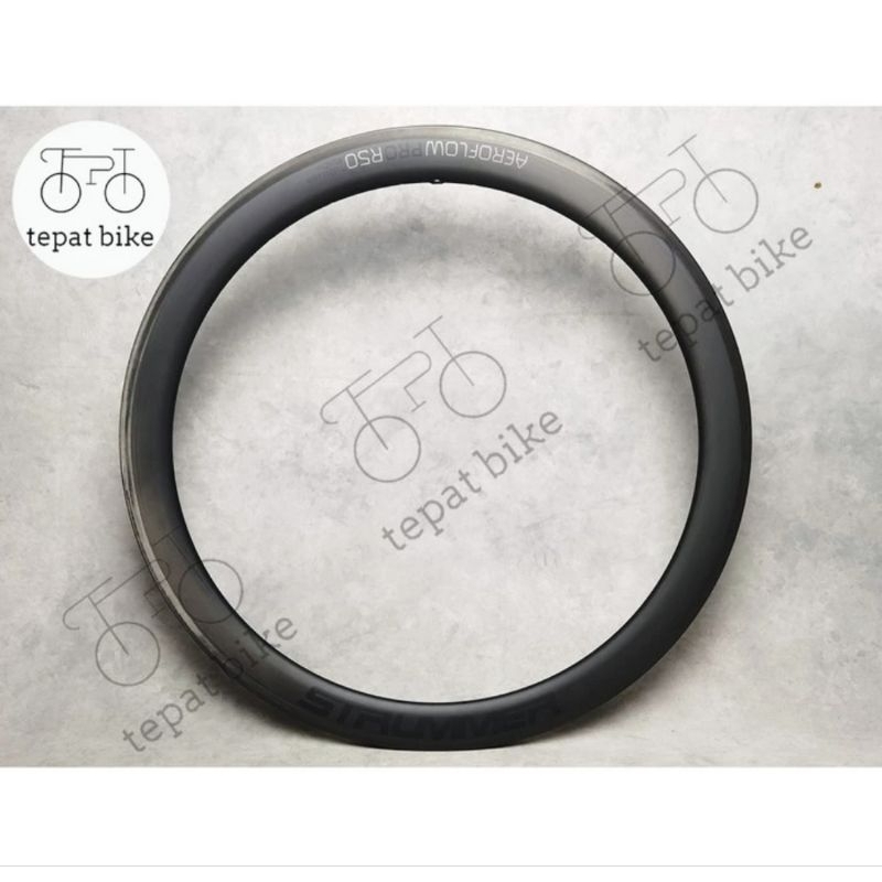 Rims Velg Rim Strummer Aeroflow PRO R50 Carbon 700C 20H & 24H Roadbike