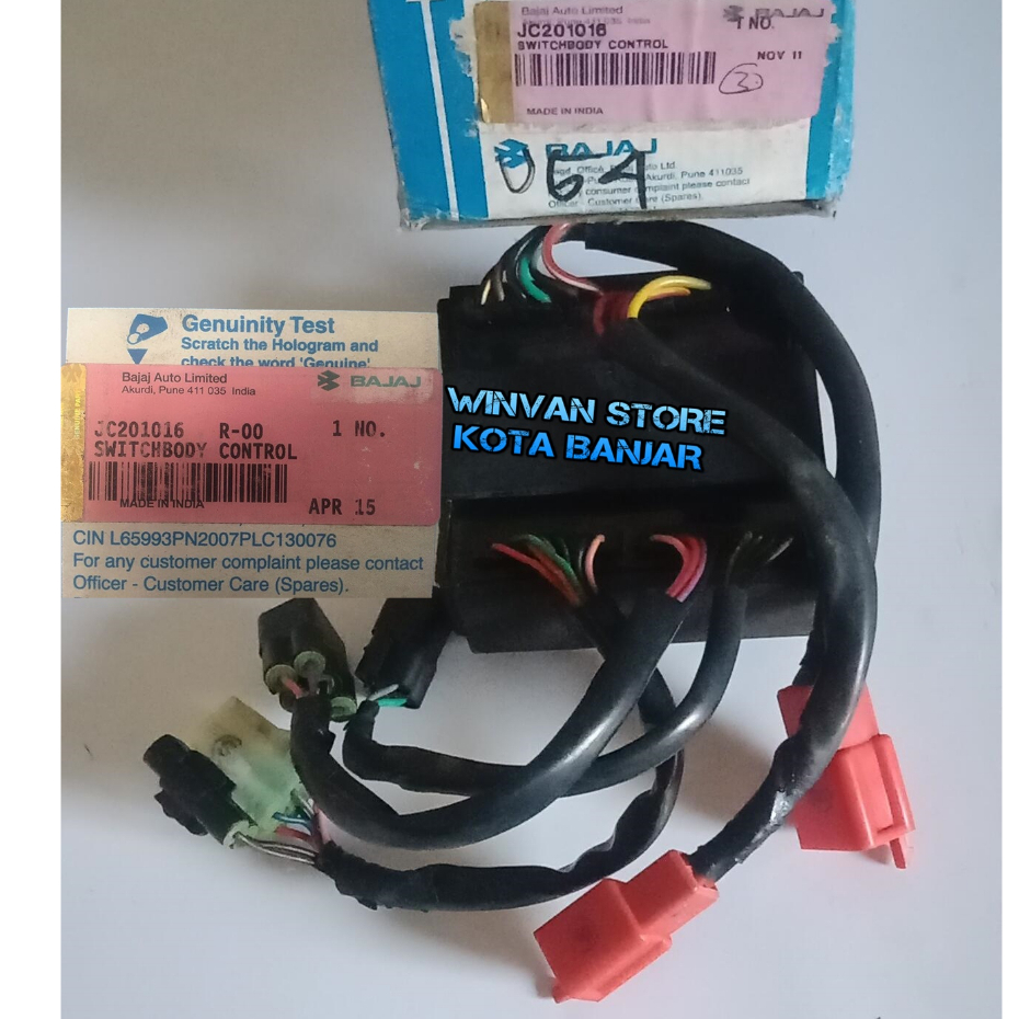 SWITCH BODY CONTROL UNIT BCU Rouser 180 220 BCU Pulsar 200 & P180 UG4 Genuine JC201016