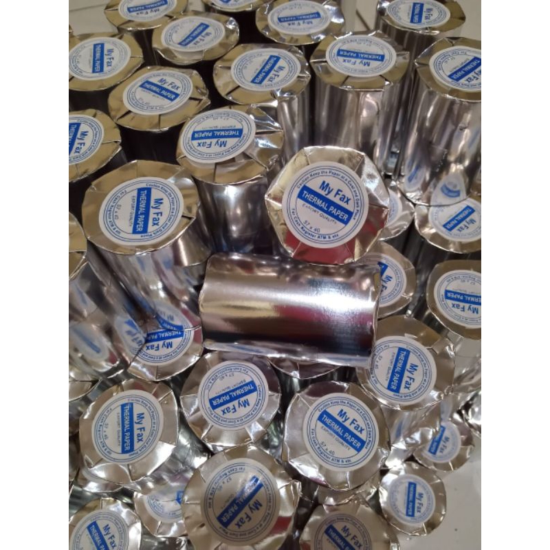 

lkjj 20 Roll Kertas thermal 58mm x 40mm untuk printer 58mm