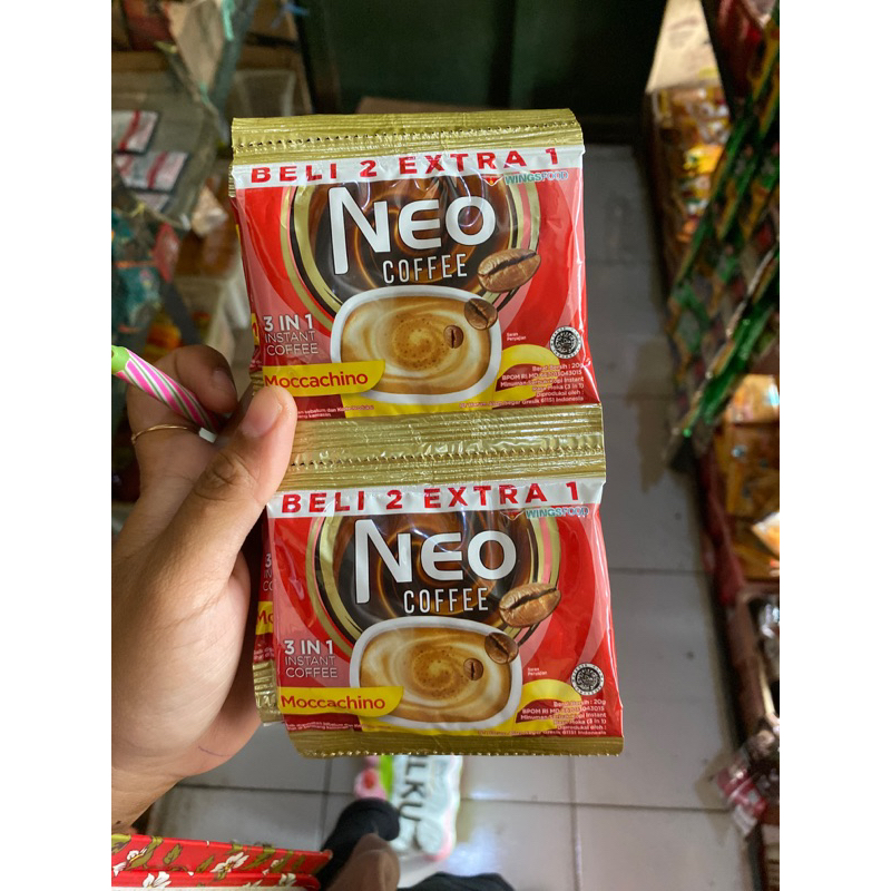 

Neo Coffe Mocacino Renceng Isi 15 @ 20g