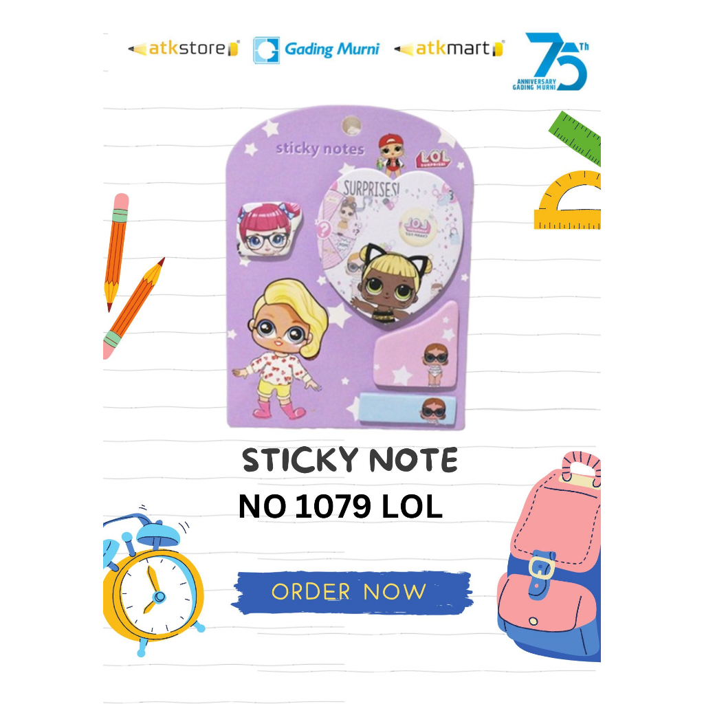 

STICKY NOTE // LOL STICKY NOTE NO 1079