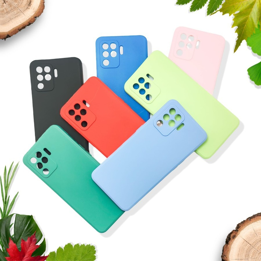Softcase Vogue Case Candy Casing Warna Baby Skin Bahan Lembut dan Lentur Anti Noda Jamur Untuk Oppo 