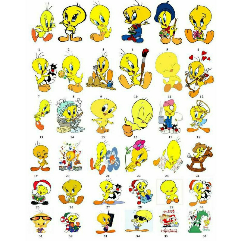 

Stiker Cutting BABY TWEETY Vinyl Stiker tumbler | Stiker Laptop Koper