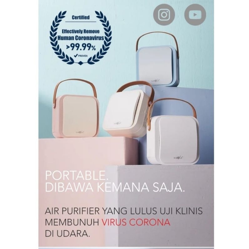 air purifier portable B-Mola GO 1804