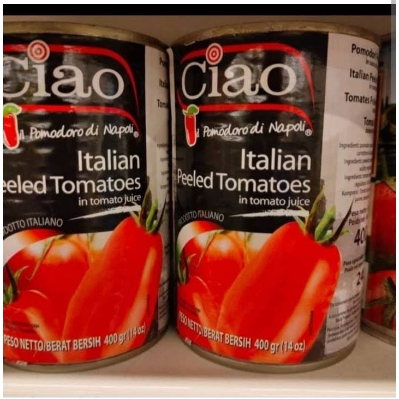 

ciao Choped tomatoes 400 gram