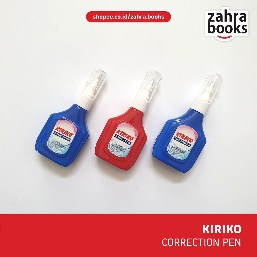 

CORRECTION FLUID / STIPO CAIR KIRIKO EX-0812 MURAH