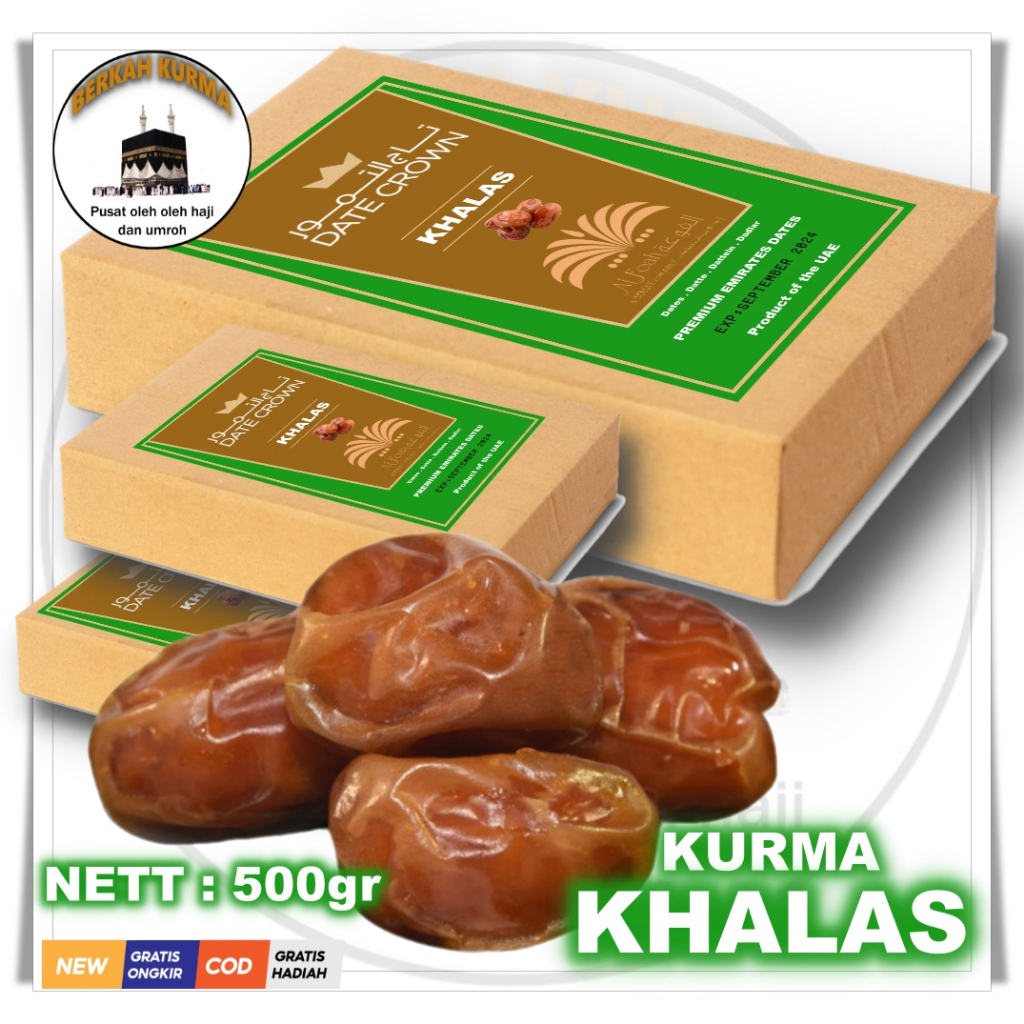 

KURMA KHALAS DATES CROWNS 500GR ISTIMEWA