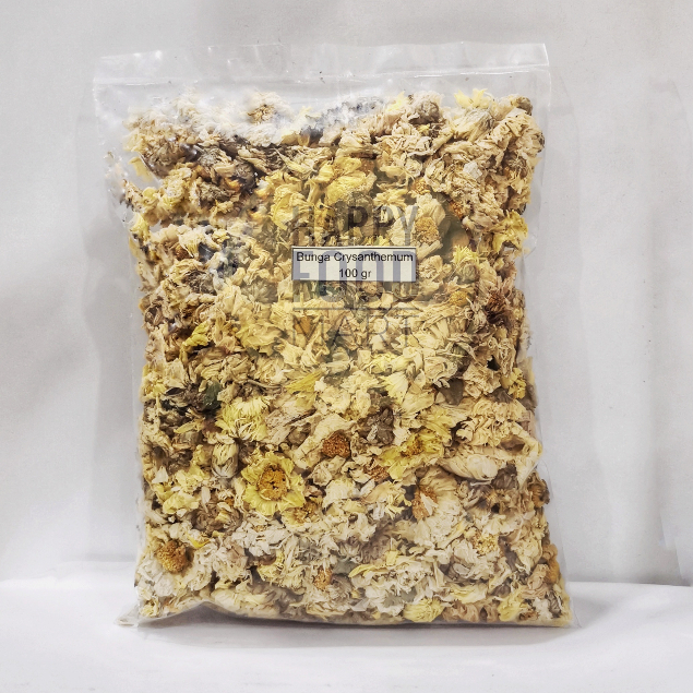 

[PROMO] BUNGA CHRYSANTHEMUM 100G/ KRISANTEMUM/ TEH BUNGA KRISAN/ KOK FA/ KIOK HUA/ BAI JIK HUA