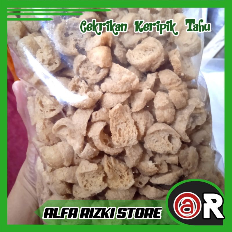 

Piscoklegit_ Cekrikan Keripik Tahu 500 Gr / Remukan Keripik Tahu / Kripik Tahu / Tahu Crispy /