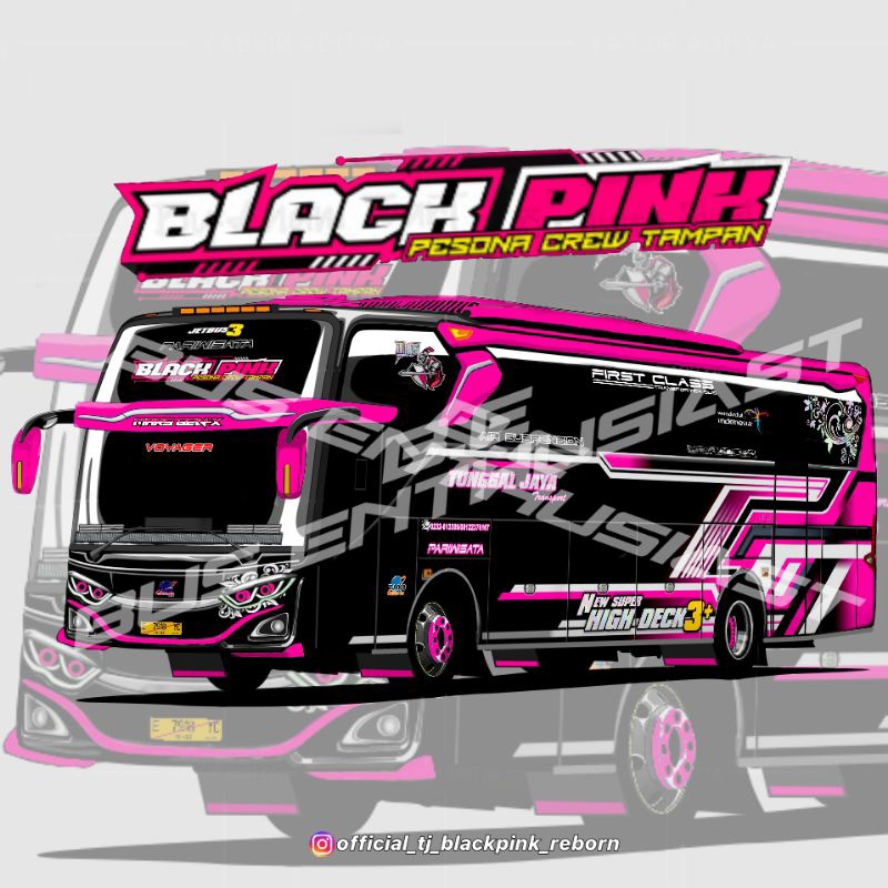 

sticker bus tunggal jaya 52 pcs