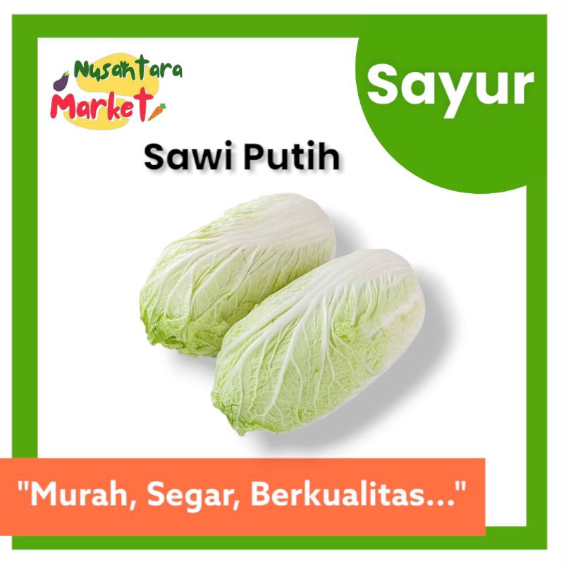 

SAWI PUTIH | 500GR & 1KG | NUSANTARA MARKET | SURABAYA