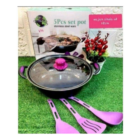 PANCI SET SINDA ISI 5 PCS POT SERIES