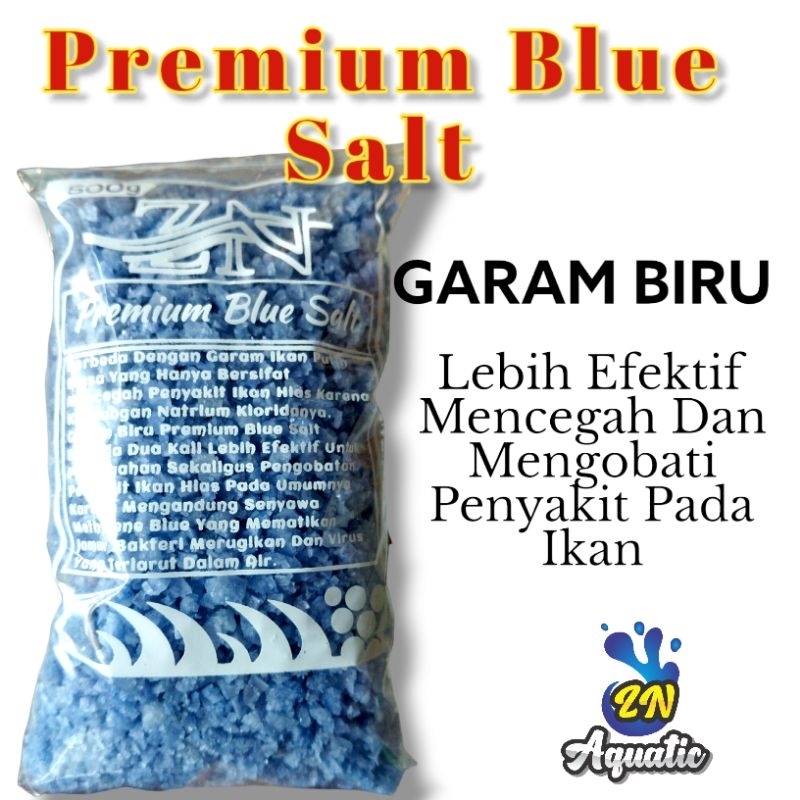 garam biru premium 500g garam ikan biru BLUE SALT
