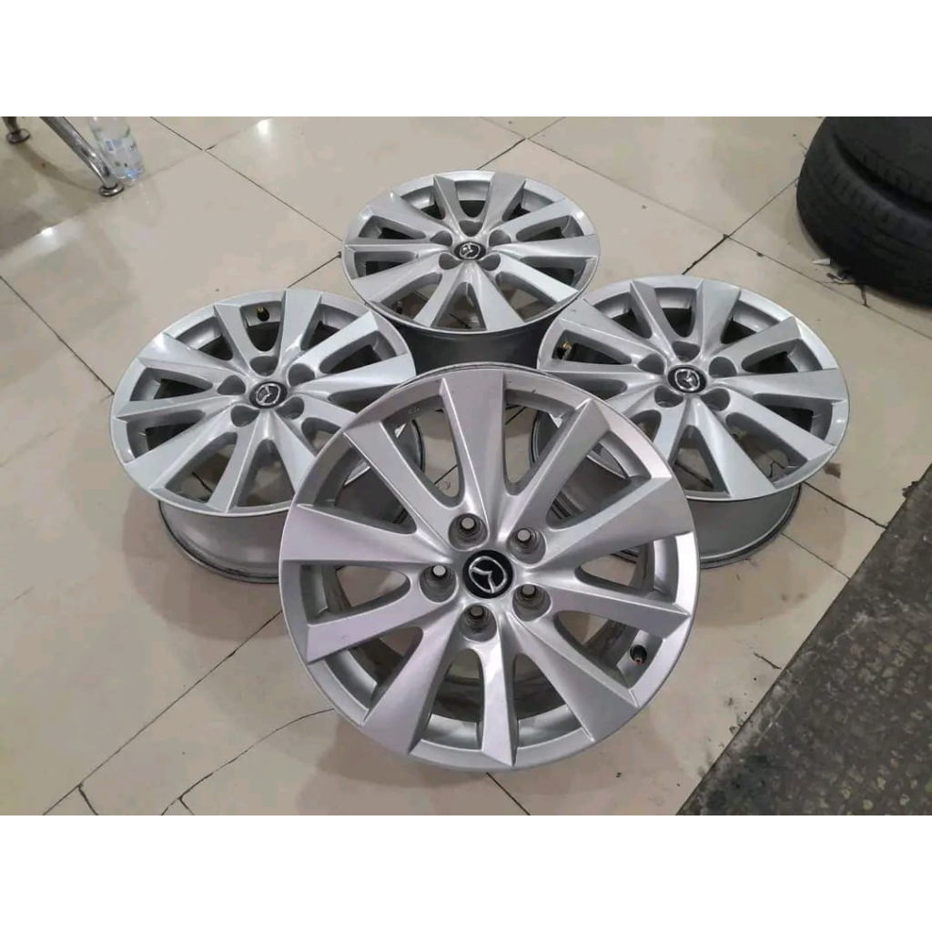 VELG BEKAS OEM STD MAZDA CX5 R17X7 BAUT 5 PCD 5X114 ET50